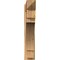 Ekena Millwork Merced Arts & Crafts Rough Sawn Outlooker, Western Red Cedar, 8"W x 42"D x 42"H OUT08X42X42MRC03RWR - alternate 4